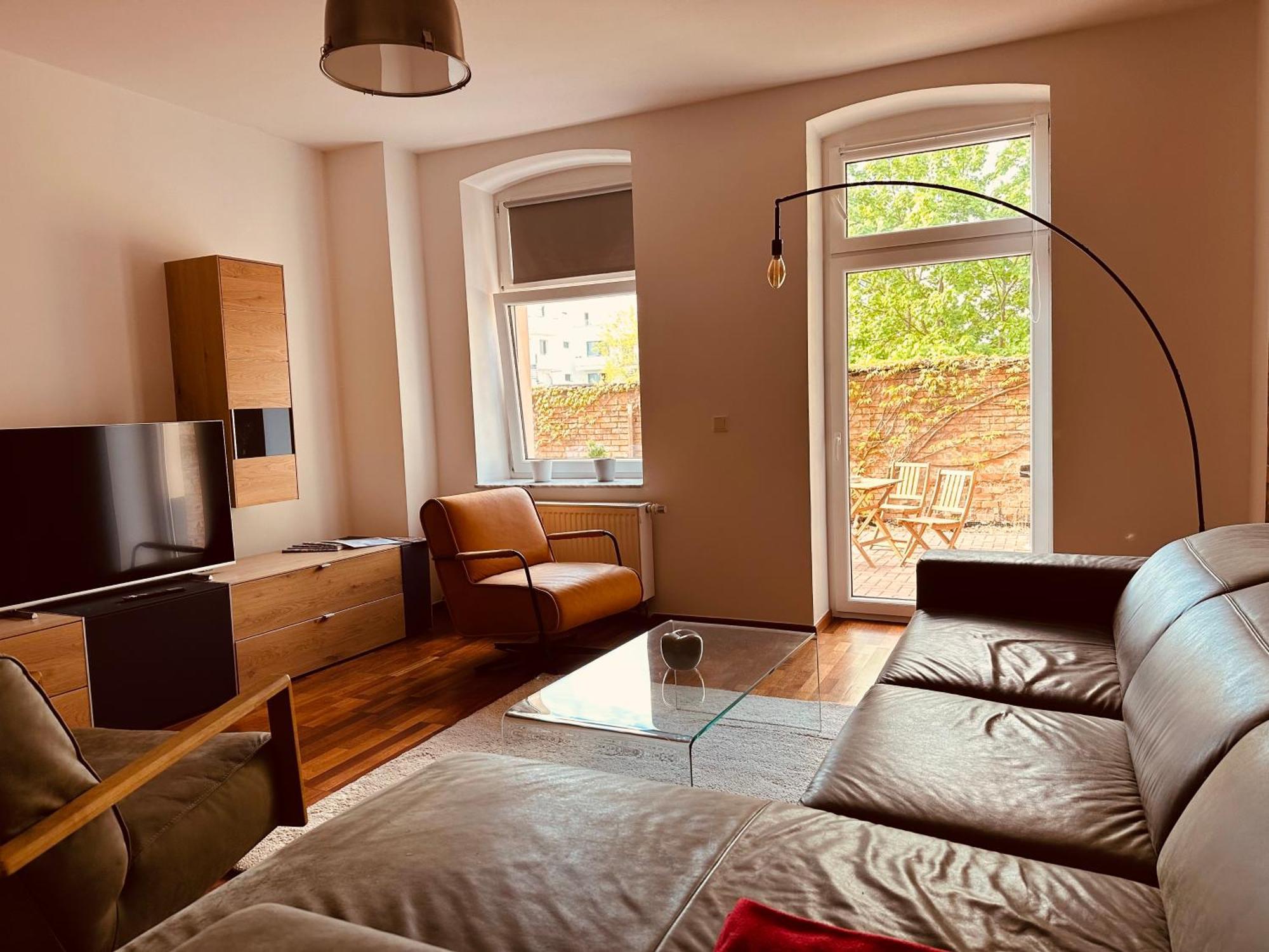 Moderne Wohnung In Eberswalde Buitenkant foto